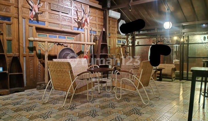Dijual Ruang Usaha Ex Resto Cafe Joglo Jawa Di Gentan