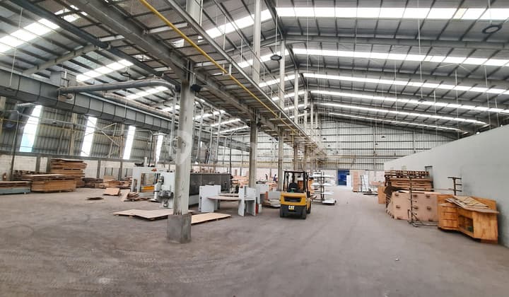 Gudang & Kavling Siap Pakai di Kawasan Industri Modern Cikande