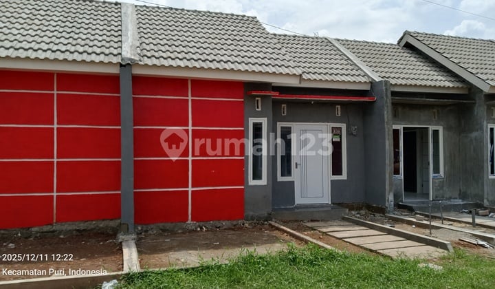 Rumah Subsidi Di Wilayah Berkembang Puri Dekat Pasar Tangunan