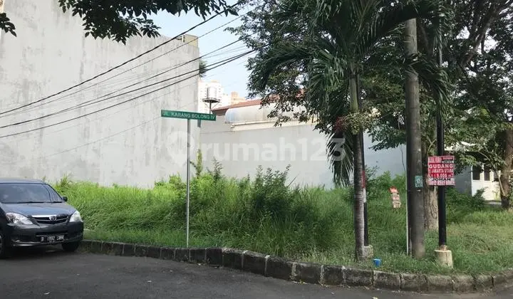 Kavling Ancol Barat 460m2 Hook Siap di bangun