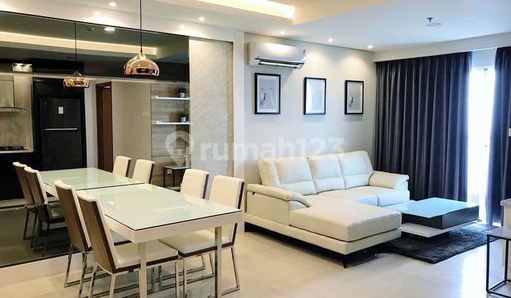 Condo Baywalk Seaview 3BR 118m2 Fully Furnish interior Cakep banget
