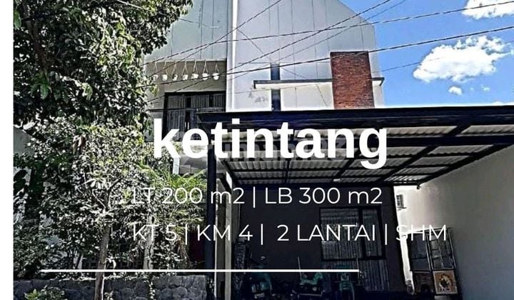 Jual Cepat Rumah Di Ketintang Sby Selatan