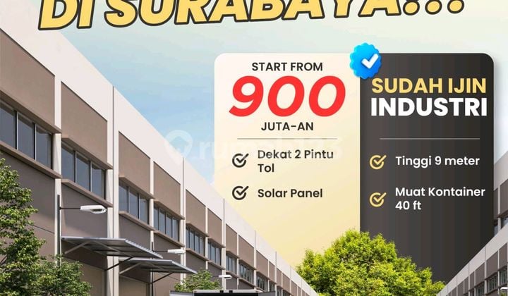 Sell New Warehouse In Driyorejo Warehouse