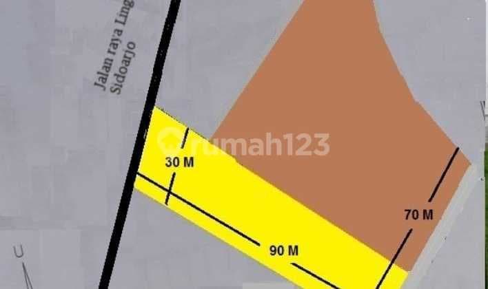 Jual Tanah Raya Lingkar Timur Buduran Sda