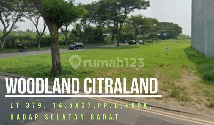 Kavling WOODLAND CITRALAND KOMERSIAL AREA bisa utk Usaha