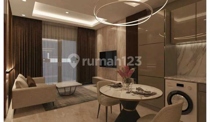Disewakan Apartemen Distric 8 1 BR Luas 53 M2 Brand Siap Huni Jakarta Selatan