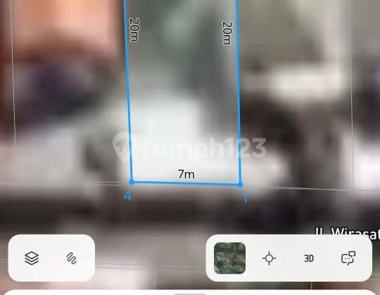 Tanah 150.0 M² Shm Di Sidakarya View Sawah Gp