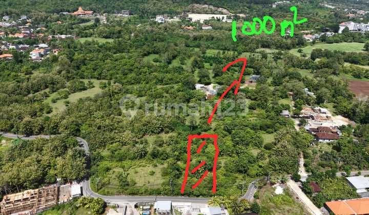 Tanah 1000.0 M² Shm Dekat Pantai Balangan Bg