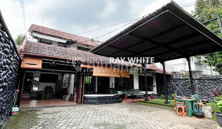 Rumah Gaya Scandinavian Siap Huni di Lokasi Elite Lebak Bulus Dekat Stasiun MRT