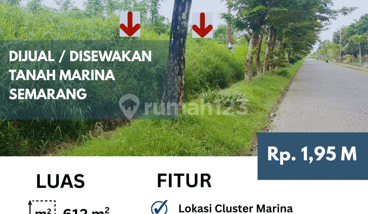Tanah di Villa Puri Marina Kawasan Mewah, Semarang Barat