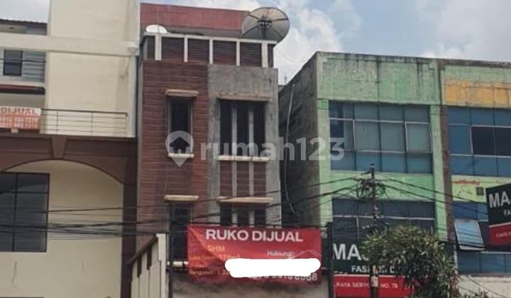 Ruko 4 Lantai Di Jalan Raya Serpong
