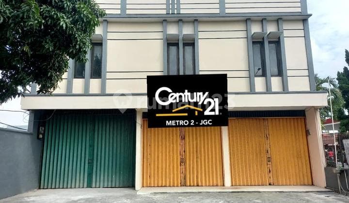 Ruko Besar Bintara Pinggir Jalan Raya, bisa Masuk Kontainer