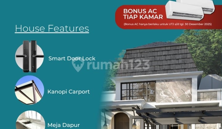 Rumah Model Amerika Di Jombang Murah.