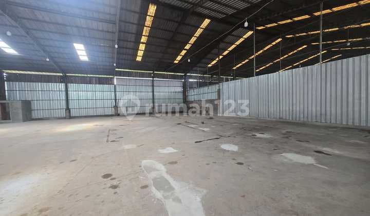 Gudang Daan Mogot, Luas 1.163 M2, Akses Kontainer 40 Feet