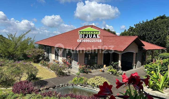 Dijual Villa + Kebun Luas Sukabumi