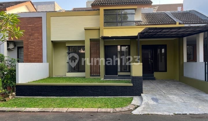 Modern Minimalist Mahagoni Park Bintaro - Tanah Luas 108 M2 Strategis Dekat Tol & KRL