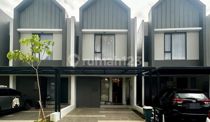 Rumah Brand New Fully Furnished 3 KT Vazza Living Graha Bintaro - 2 Carport & Smart Door Lock