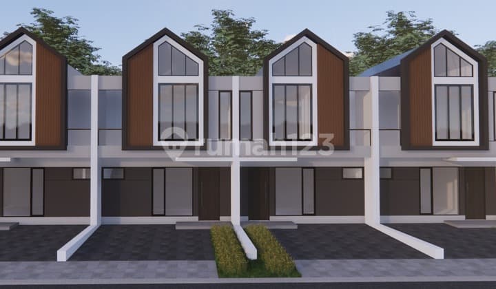 Rumah Baru DP 0% Free PPN dan Surat2 Siap Huni 2025 Modern dan Pintar teknologi AI 2KT 2 lantai 2 mobil KPR Dibantu 3 bulan kerja apply Bintaro Tangerang Selatan