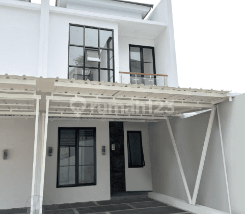 Rumah Baru Siap Huni Dekat Bintaro Sektor 3 - 5 Menit KRL Pondok Ranji 2 Lantai