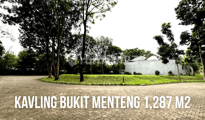 Tanah Kavling Premium Cocok Buat Rumah Sultan Bukit Menteng, Bintaro Jaya Hoek Lokasi Bagus