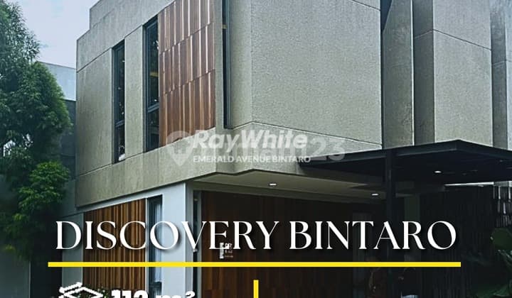 Unit Langka!! Rumah Fully Furnished Hook di Discovery Altezza Bintaro Jaya