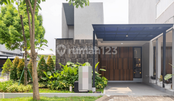 Rumah Baru Siap Huni Hoek Fully Furnished Termasuk Elektronik, Industrial Discovery Altezza Bintaro