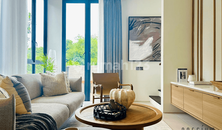 Rumah Brand New Fully Furnished 2 Lantai Siap Huni di Precium Lebak Bulus Tanah Luas 112M2