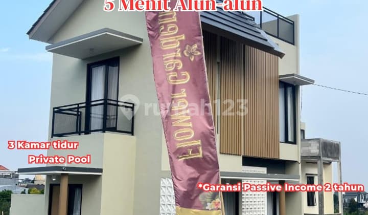 Villa Eksklusif Batu Dekat Alun-Alun Harga Terjangkau