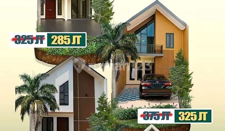 Rumah Mewah 2 Lantai Bergaya Minimalis Modern Lokasi Strategis