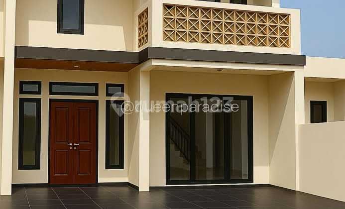 Promo Rumah Mewah 2 Lantai Berada di Lingkungan Asri Bebas Banjir