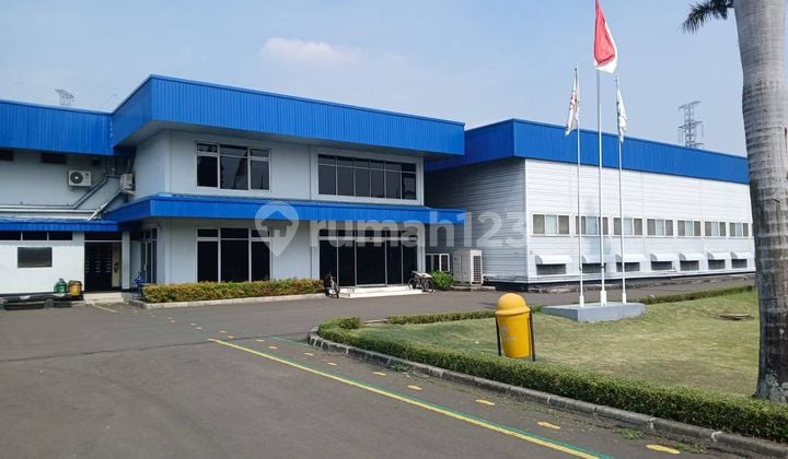 Gudang Luas 35.534 M2 Lokasi Strategis di Jalan Raya Bekasi Kecamatan Medan Satria Kota Bekasi - Jawa Barat
