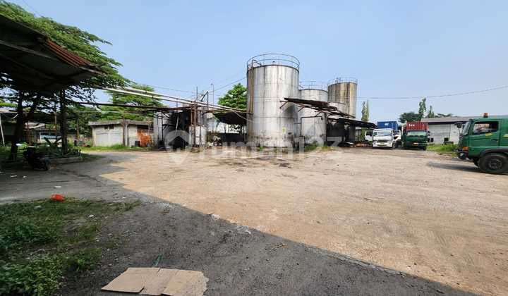 Gudang Pabrik Pinggir Jalan Raya Cikupa Tangerang