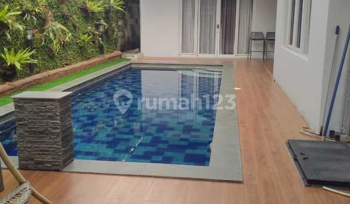 Rumah Cantik 2 Lantai Lingkungan Asri Kolam Renang View Pegunungan di Sentul City