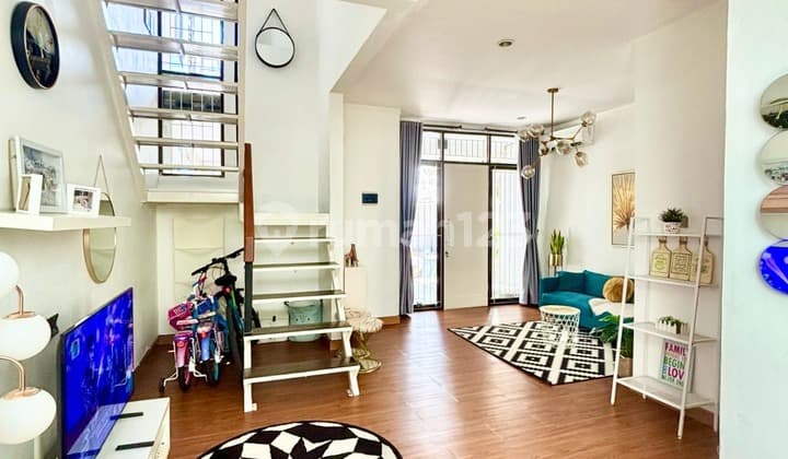 Dijual Rumah Cantik Tertata Rapi SHM Semi Furnished di Pondok Aren, Tangerang Selatan