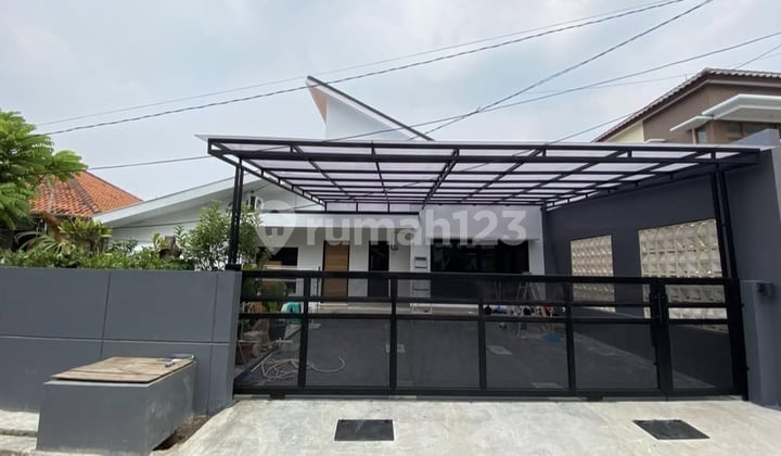 Jual Rumah Baru Renovasi Semi Furnished Kedaung Pamulang Tangsel
