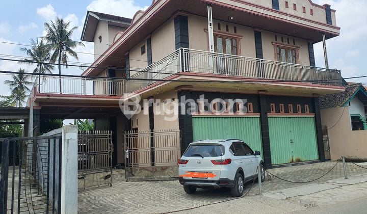 Rumah Kokoh 3 Lt + 2 Ruko Swadaya Wayhuwi Jatiagung Lampung Selatan