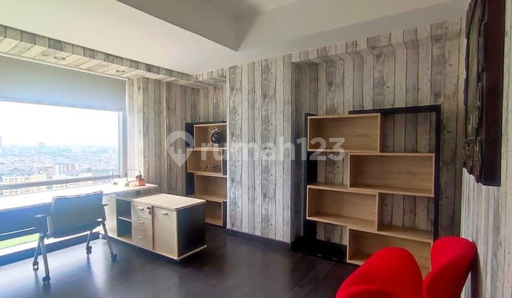 Apartemen 2 Unit Gandeng Fully Furnished di The Mansion Kemayoran
