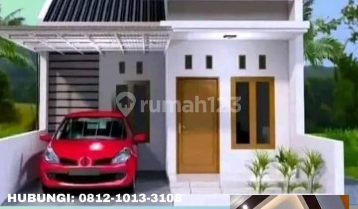 Rumah Termurah Dekat Stasiun. Pondok Rajeg Dekat Perbatasan Kalimulya Depok