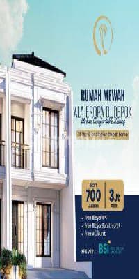 Rumah 2 Lantai Harga 700 Jutaan Pondok Terong Cipayung Depok