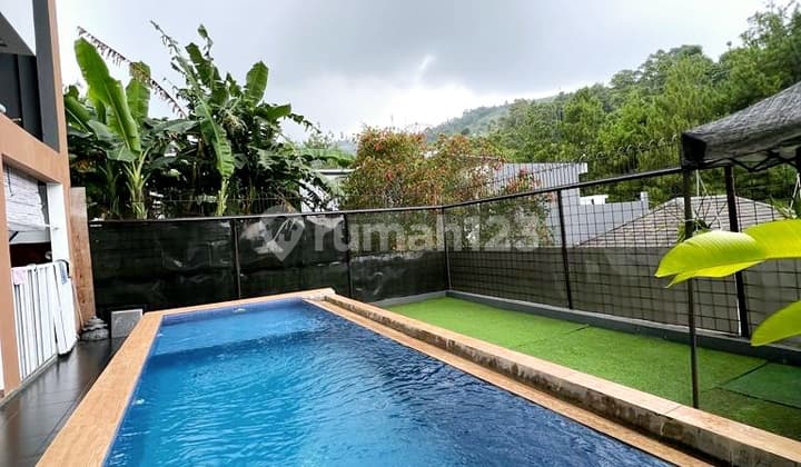Turun Harga Rumah Villa 3 Lantai Private Pool Dan View Jarang Ada Di Resor Dago Pakar, Dago Bandung