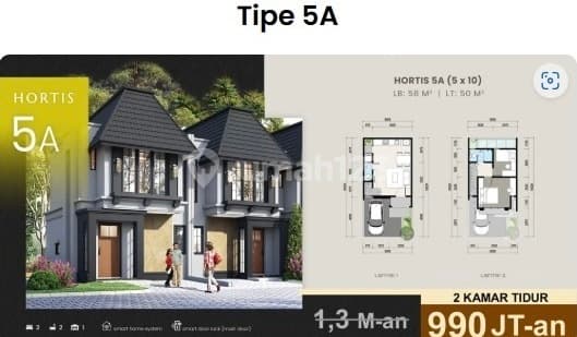 Dijual Rumah Cantik Dan Siap Huni Berlokasi Di Hortis BSD CITY