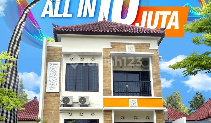 Beranda Bali mundu townhouse rumah nuansa Bali di Semarang