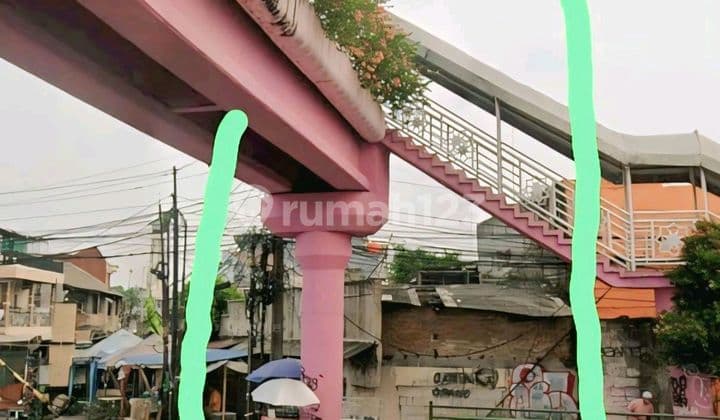 Rumah Hoek Hook Lahan Bisnis Komersil Sangat Strategis, Pinggir Jalan Utama Kampung Melayu & Tebet Raya Cocok untuk F&B, Kantor, & Tempat Usaha, Kampung Melayu - Tebet Jakarta Selatan