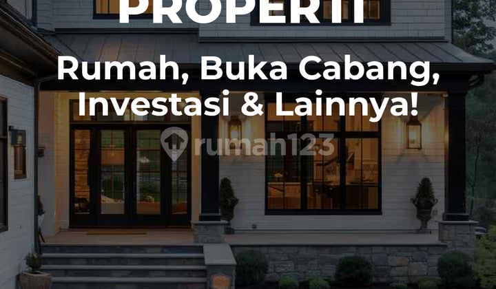 Jual Cepat Lahan Strategis Cocok untuk Usaha, Perumahan Cluster, Sekolah, Dll di Ciater Serpong, Kota Tangerang Selatan, Banten