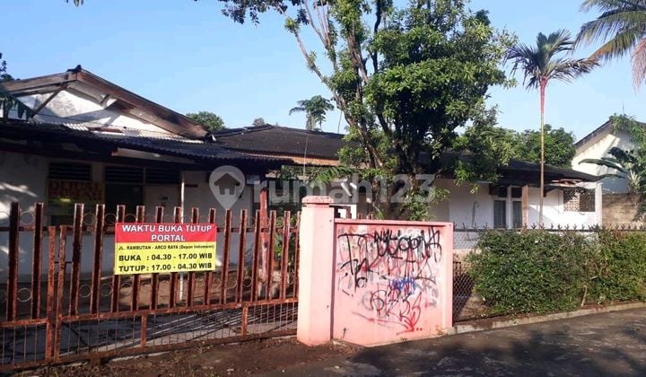 Tanah Bonus Rumah Tua Di Komplek Arco Sawangan
