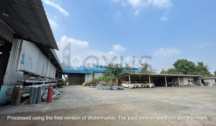 Dijual Cepat Pabrik Konstruksi di Curug, Tangerang