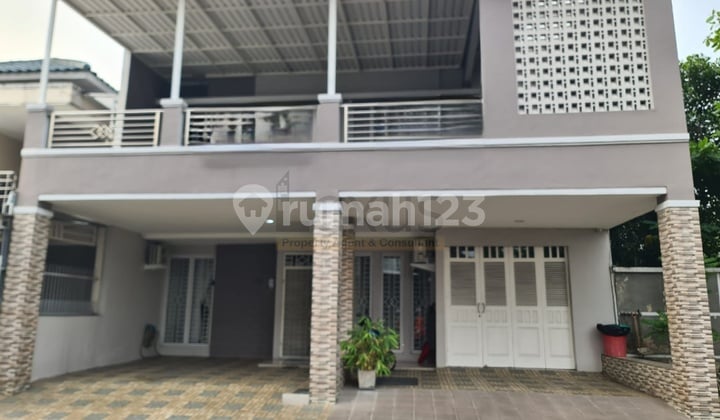 Dijual Rumah Siap Huni Lingkungan Asri,Bebas Banjir Semi Furnished di Modernland