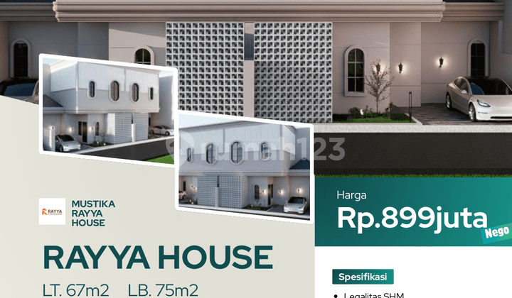 Rumah 2 Lantai New Cluster Cimuning