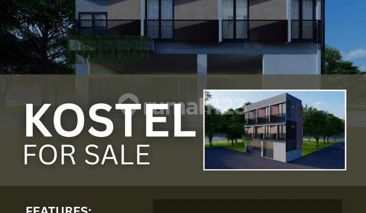 Kostel 8 Kamar Full Furnish New Brand Jati Padang