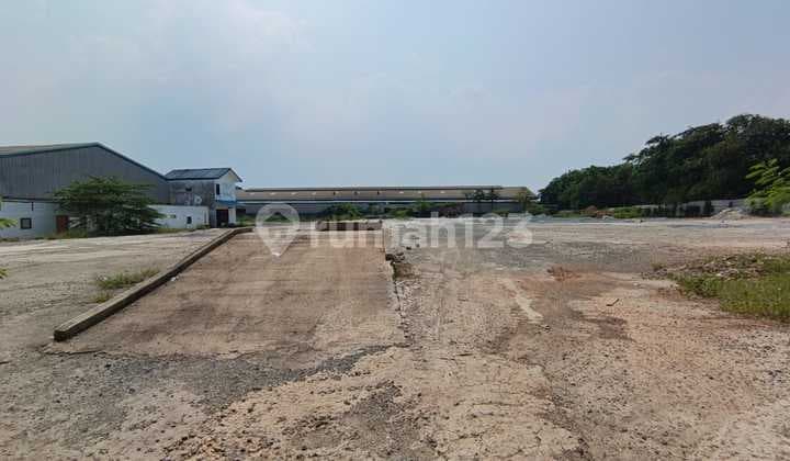 Dijual Lahan Padat di Setu dekat Tol Burangkeng, Kab Bekasi